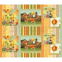 Комплект кухонных полотенец "АртПостель" Кошкин дом (45*60-3шт.)