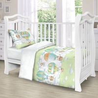 Постельное белье детское Valtery Воздушные шары, Поплин, 1-спальный