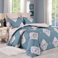 Постельное белье "Valtery" C-352 сатин печатный (1,5-спальный)