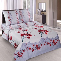 Постельное белье "АртПостель" Жемчужина Поплин с простынью на резинке (1,5-спальный)