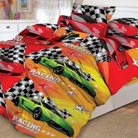 Постельное белье детское Valtery Мото, Поплин, 1.5-спальный