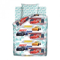Постельное белье "ПромТоргСервис" Детский Тачки Бязь (1,5-спальный)