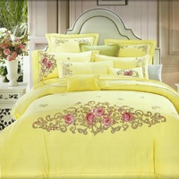 Постельное белье "Valtery" 100-57 сатин с вышивкой (2-спальный)