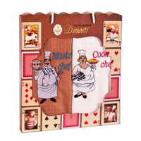 Набор вафельных полотенец "Дино-текс" Повара (50*60-2шт.)