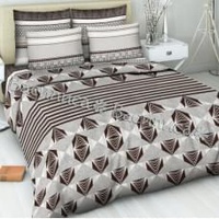 Постельное белье "Василиса" Кофейный аромат Бязь (2-спальный)