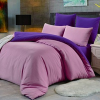 Постельное белье Valtery MO-50, Софткоттон однотонный, Семейный