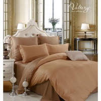 Постельное белье бамбуковое Valtery BS-11, Однотонное, Сатин, Семейный