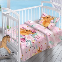 Постельное белье детское Valtery Весенний зайка, Поплин, 1-спальный