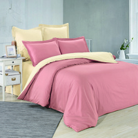 Постельное белье Valtery LS-49, Cатин однотонный, 2-спальный