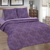 Постельное белье "АртПостель" Вирджиния фиолетовый Зима-Лето (2-спальный, европростыня)