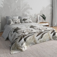 Постельное белье Valtery BR-58, Самоеды, Бязь, Евростандарт