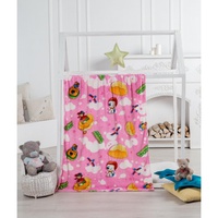 Плед флисовый "Протекс" Павлинка МиМиМишки розовый (100*150см.)